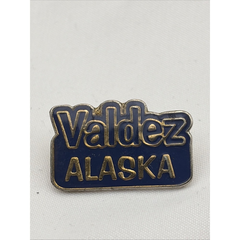 Valdez Alaska United States Of America Lapel Hat Pin